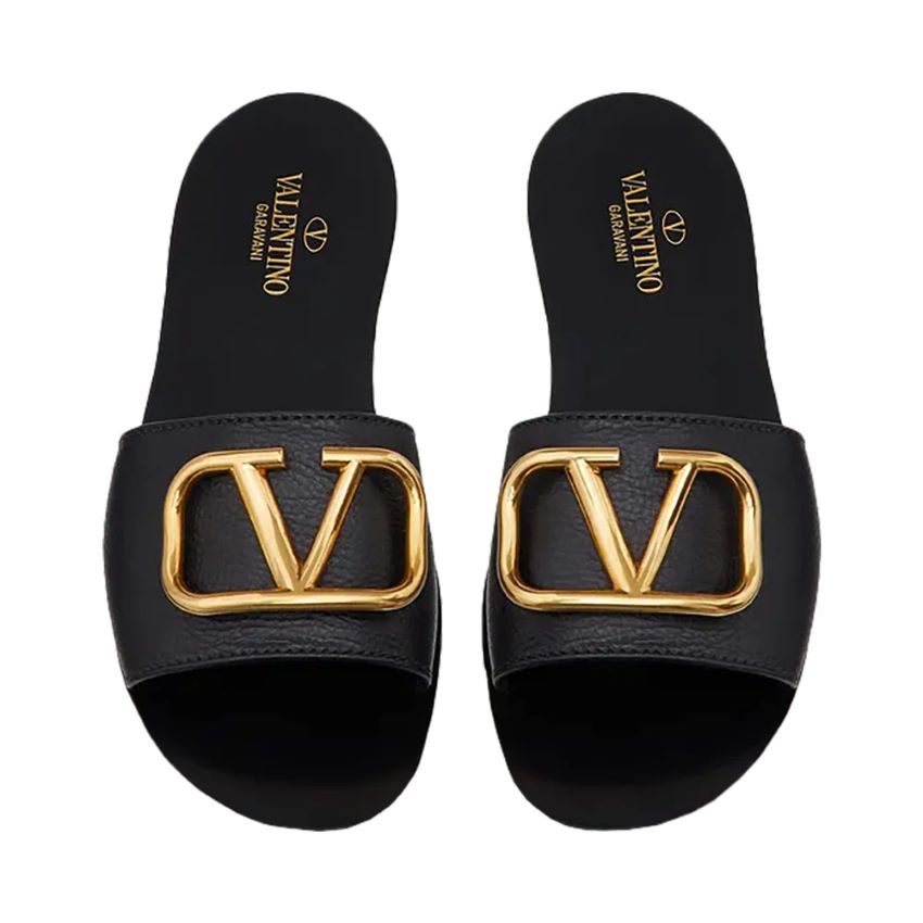 VLogo Signature Slide Sandal Black
