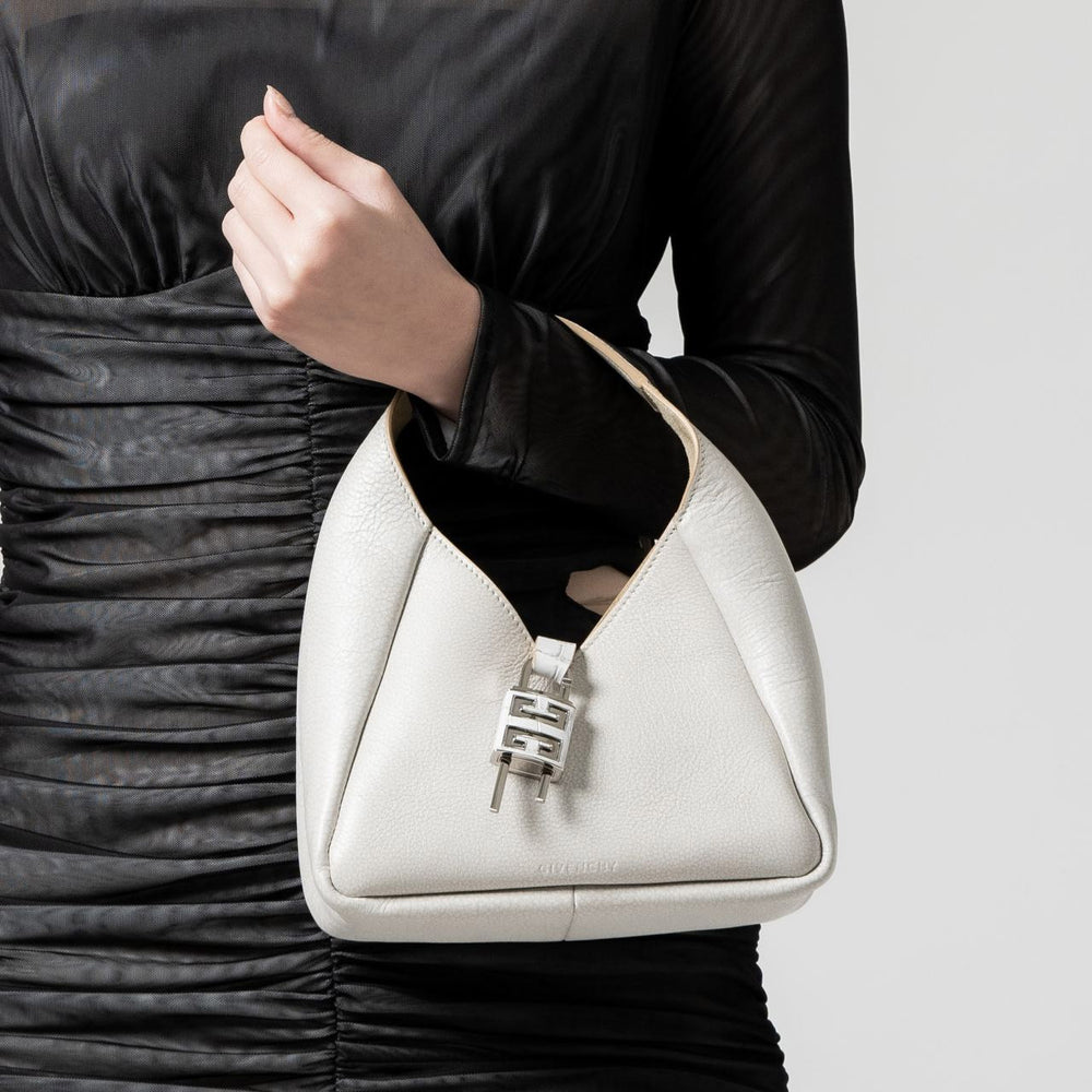 Givenchy Mini G-Hobo Bag Ivory Shw