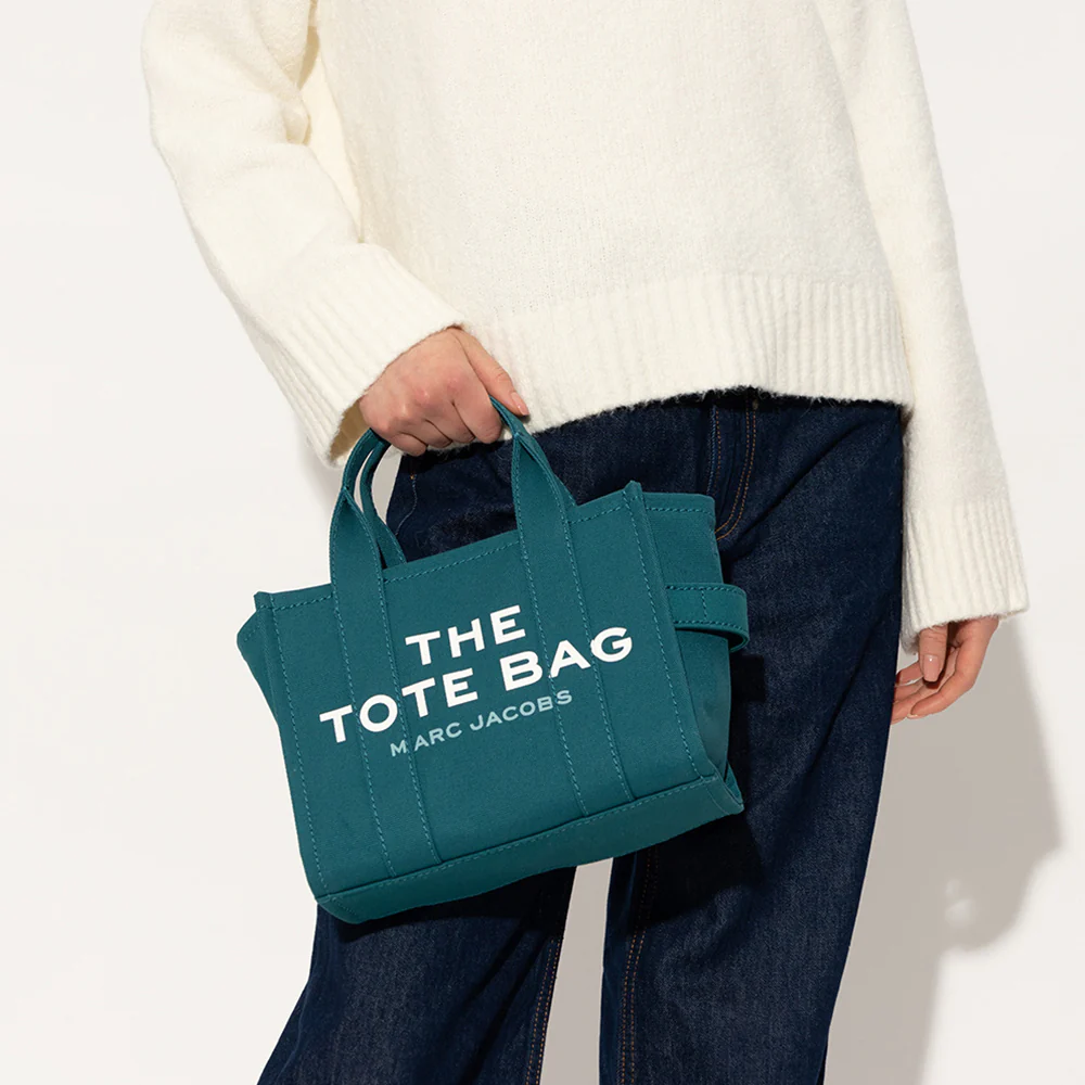 Marc Jacobs The Mini Traveler Tote Bag Harbor Blue