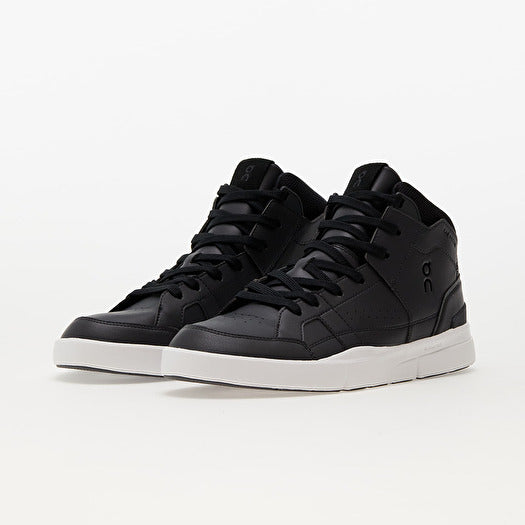 ON The Roger Clubhouse Mid Top Sneakers Black Eclipse