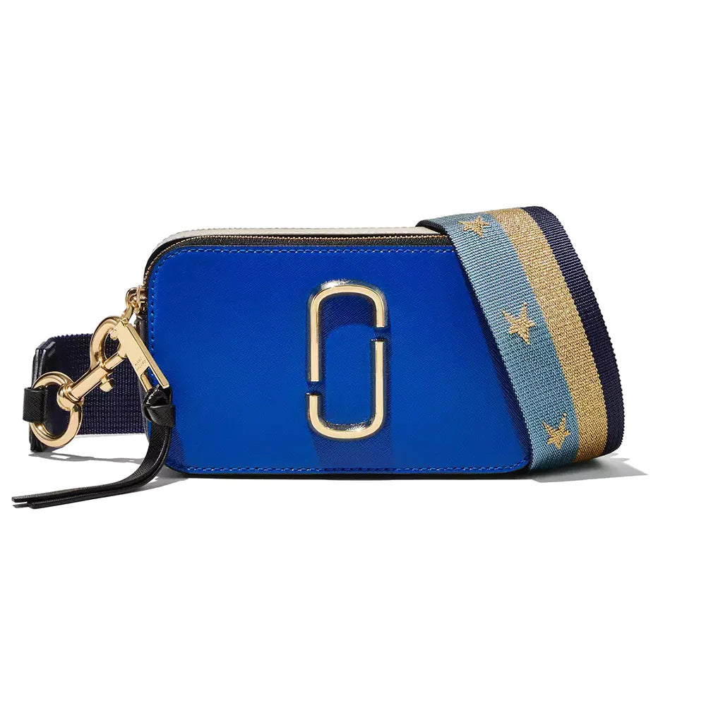 The Americana Snapshot Camera Bag True Blue Multi