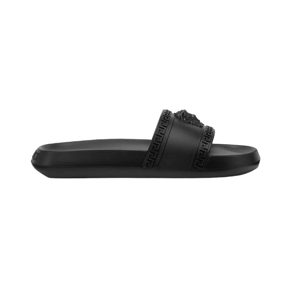 Versace Palazzo Pool Slides Black