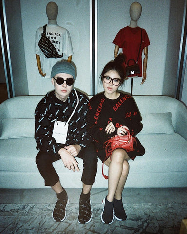 Mix & Match Balenciaga ala @kimladyjang & @daniel.brucee