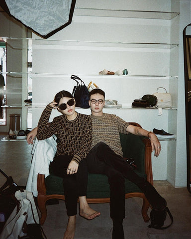 Mix & Match Fendi ala @kimladyjang & @daniel.brucee