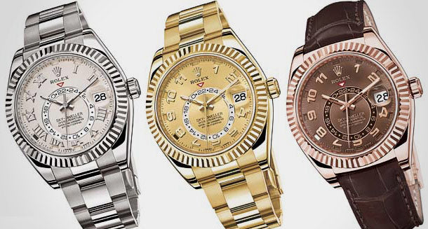 Jam tangan Rolex Sky-Dweller yang diluncurkan tahun 2012