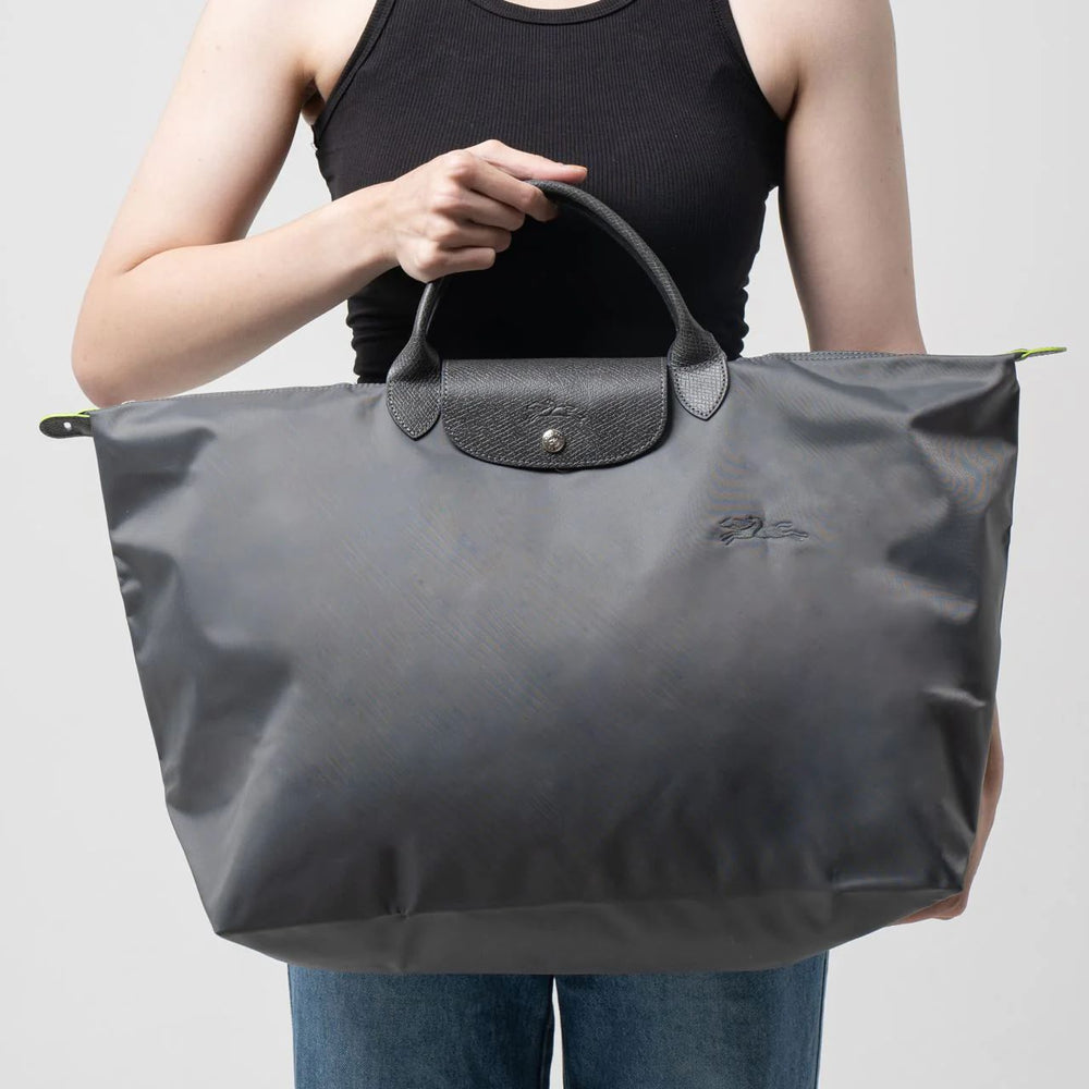 Longchamp Le Pliage Green S Travel Bag Graphite