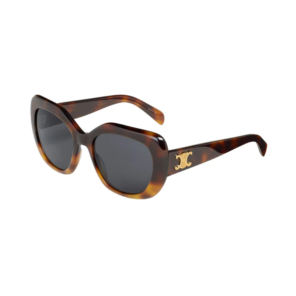 Celine Triomphe 06 Sunglasses Acetate Frame Gradient Havana