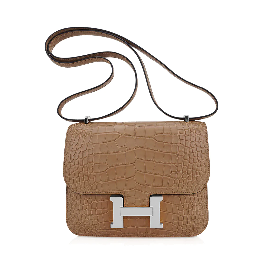 Hermès Constance Kraft Matte Alligator Fhw U