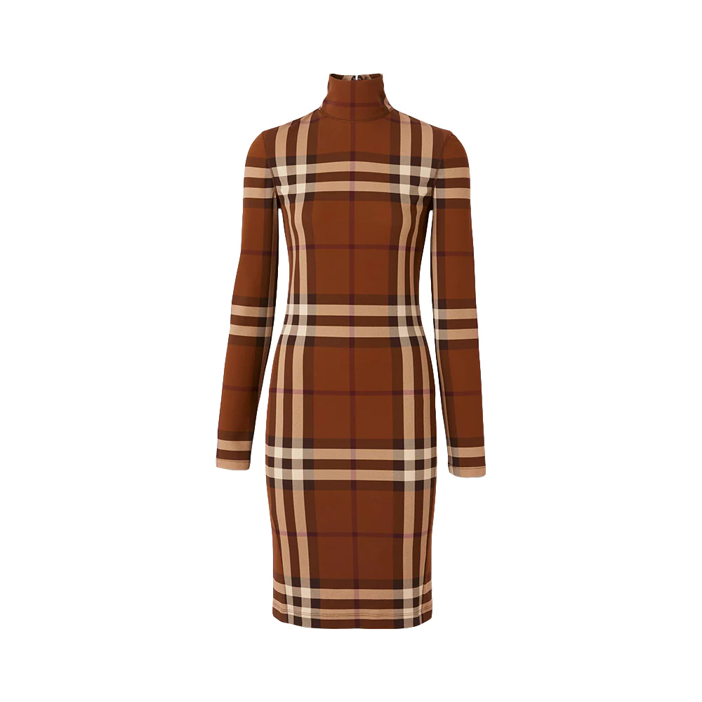 Burberry Check Cropped Puffer Jacket Archive Beige