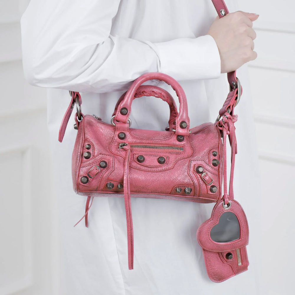 Balenciaga Mini City Le Cagole Bag Pink