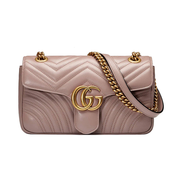 Gucci GG Marmont Small Nude Ghw