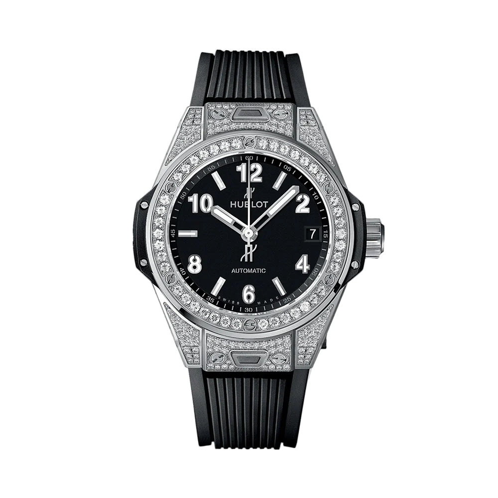 Hublot Big Bang 39 - 465.SX.1170.RX.1204 One Click Steel Diamonds