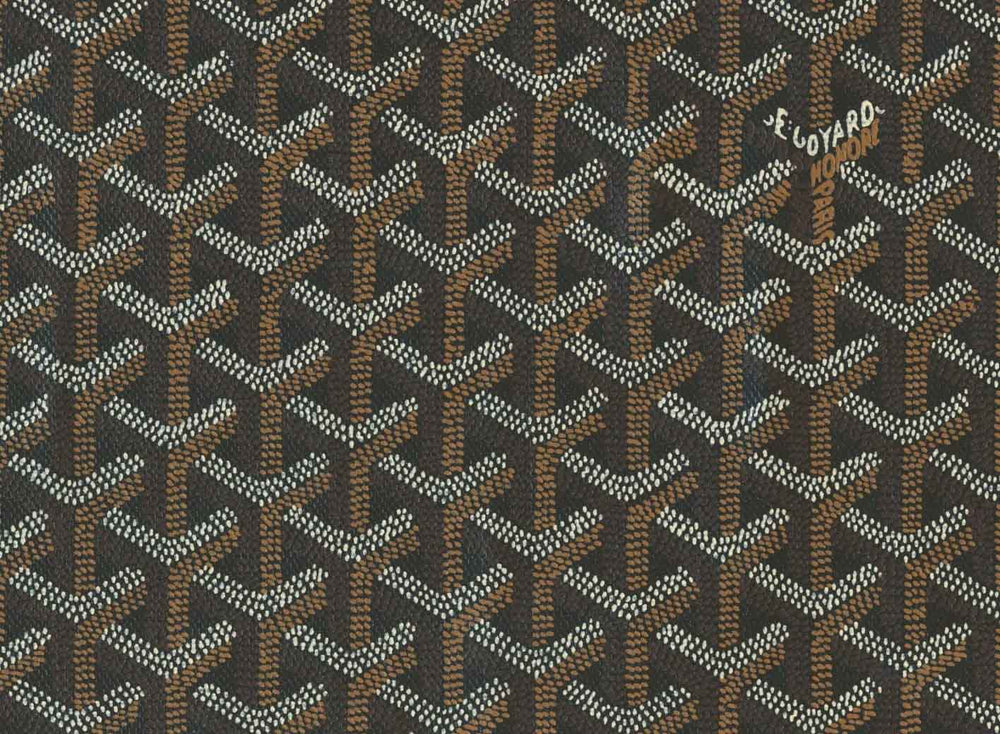 Pola Chevron khas Goyard