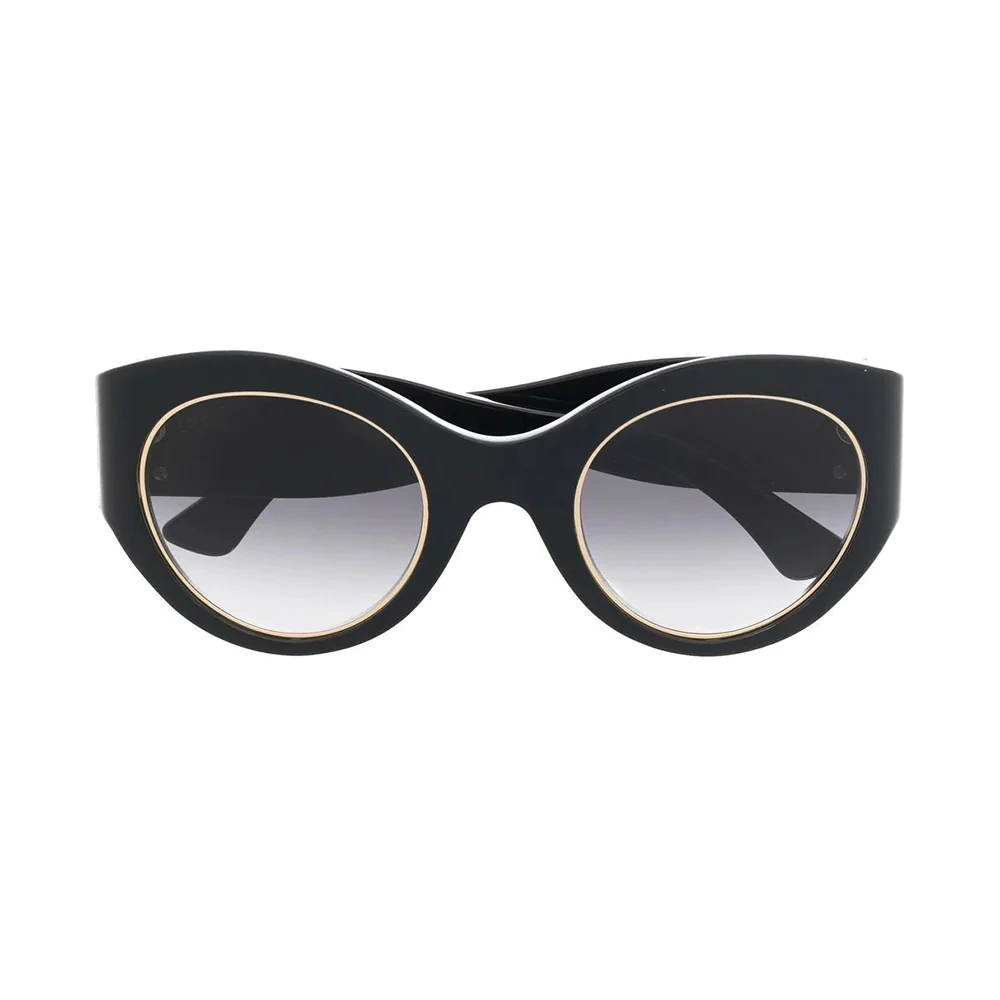 Cartier Décor C de C' Sunglasses Black