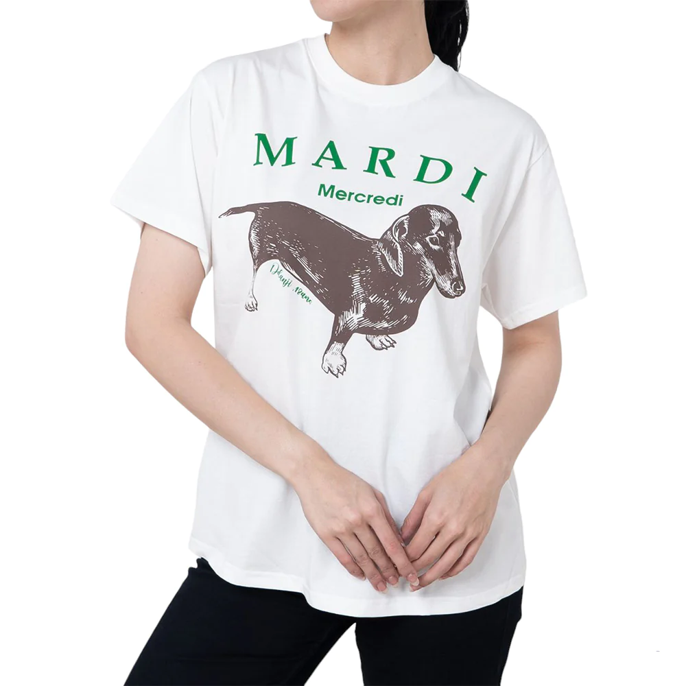 Mardi Mercredi Ddanji Tee T-Shirt Ivory