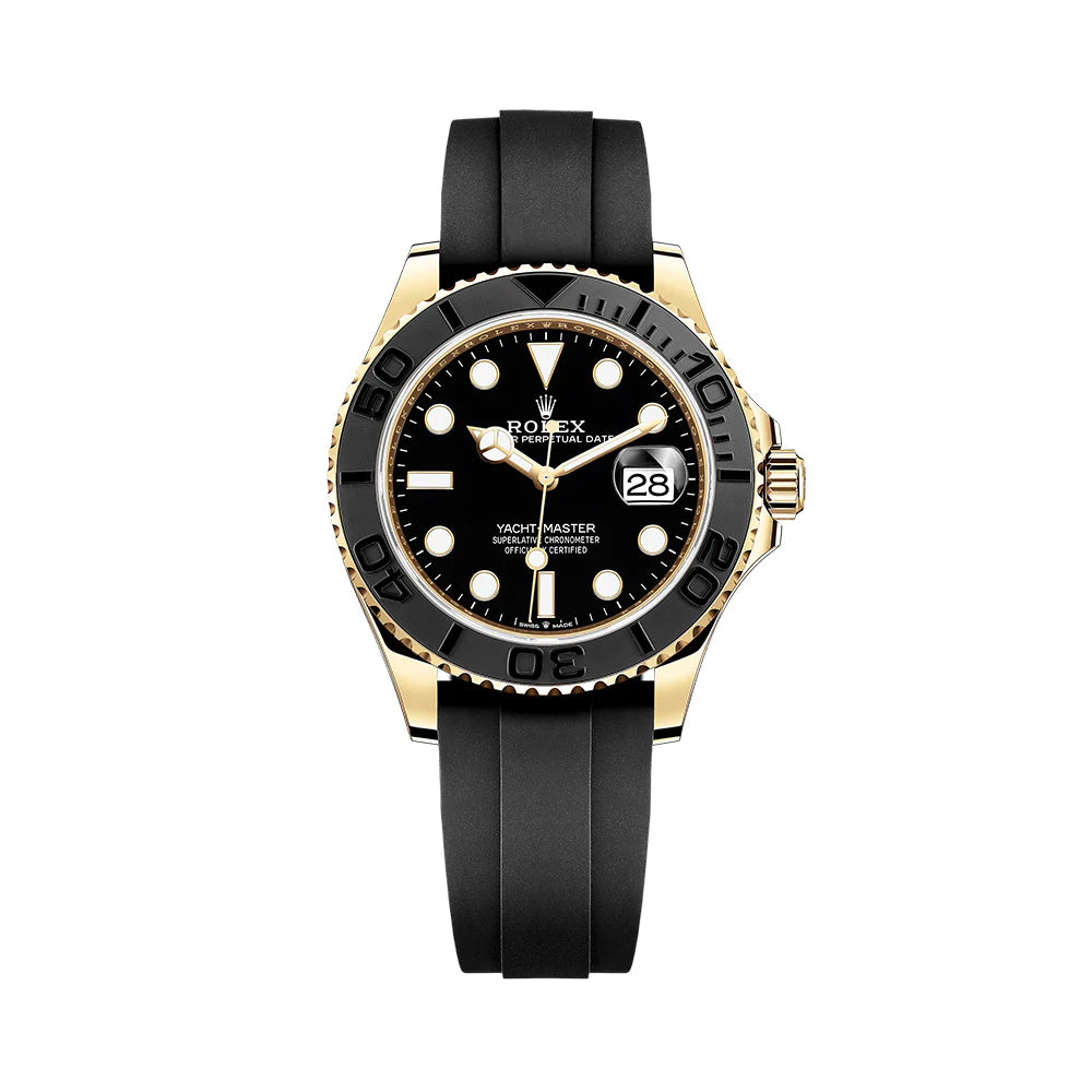 Rolex Yachtmaster 42-226658 Yellow Gold Oysterflex