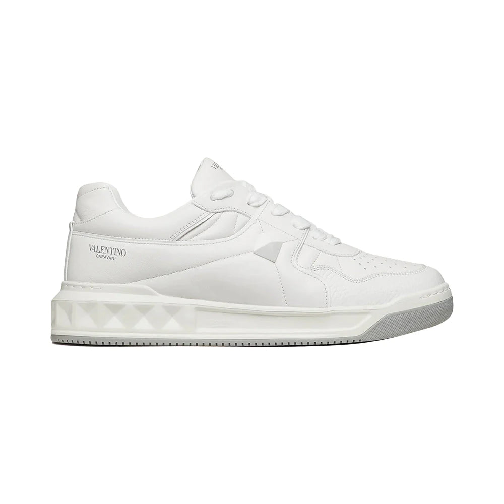 Valentino Garavani One Stud Low-Top Nappa Sneakers White Women 