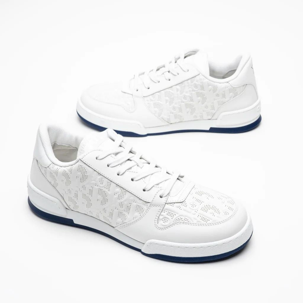 Christian Dior One Sneaker Oblique Perforated Calfskin White