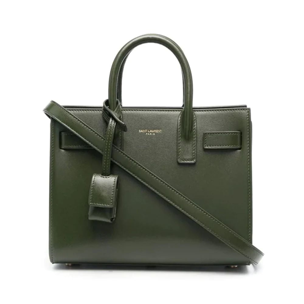 Classic Sac De Jour Nano Smooth Leather Dark Pine Ghw
