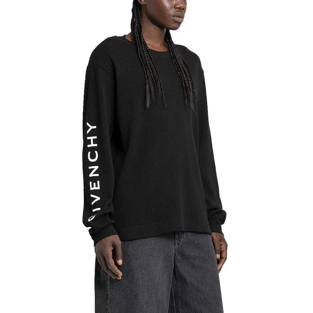 Givenchy Arm Logo Print Sweatshirt Black