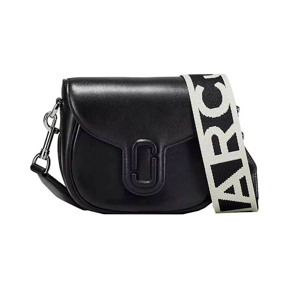 Marc Jacobs The J Marc Small Saddle Bag Black