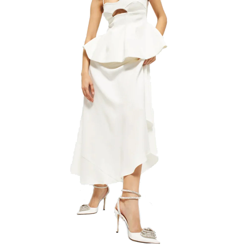 Triple Heart Satin Slingback Pumps Heels