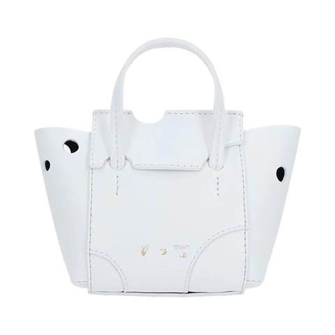 Off-White Burrow 16 Tote Bag White