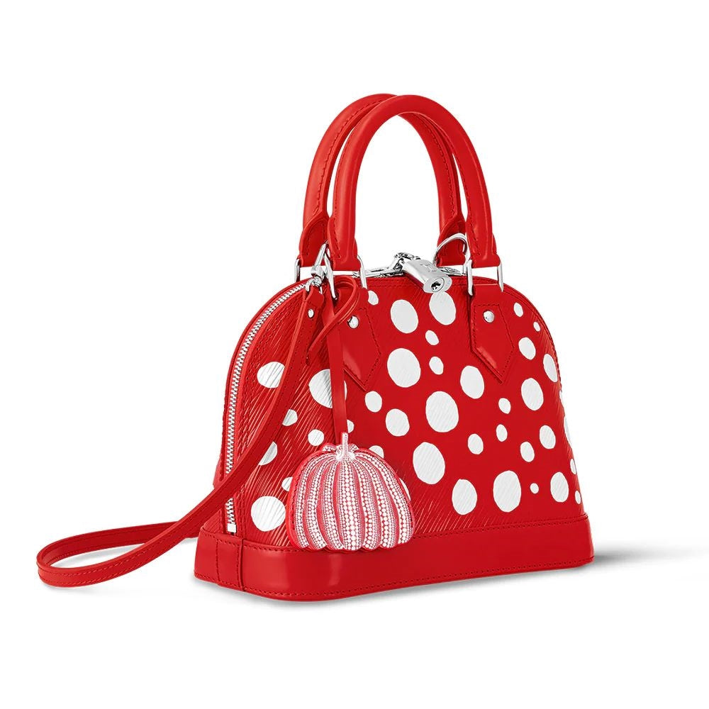 Louis Vuitton Yayoi Alma BB Red White