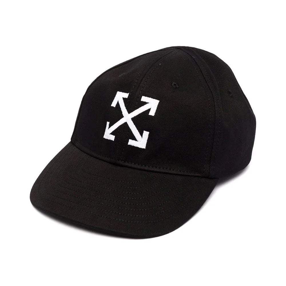 Off-White Arrow Embroidered Logo Cap Black 