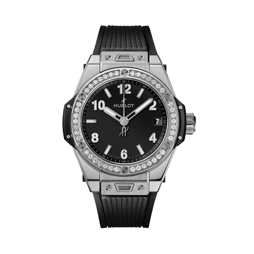 Hublot Big Bang 39 - 465.SX.1170.RX.1204 One Click Steel Diamonds