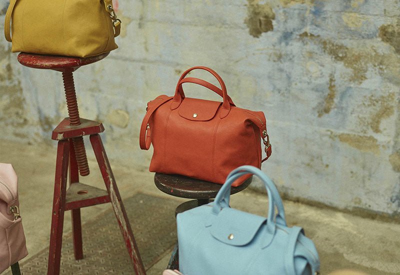 Longchamp Le Pliage Cuir collection