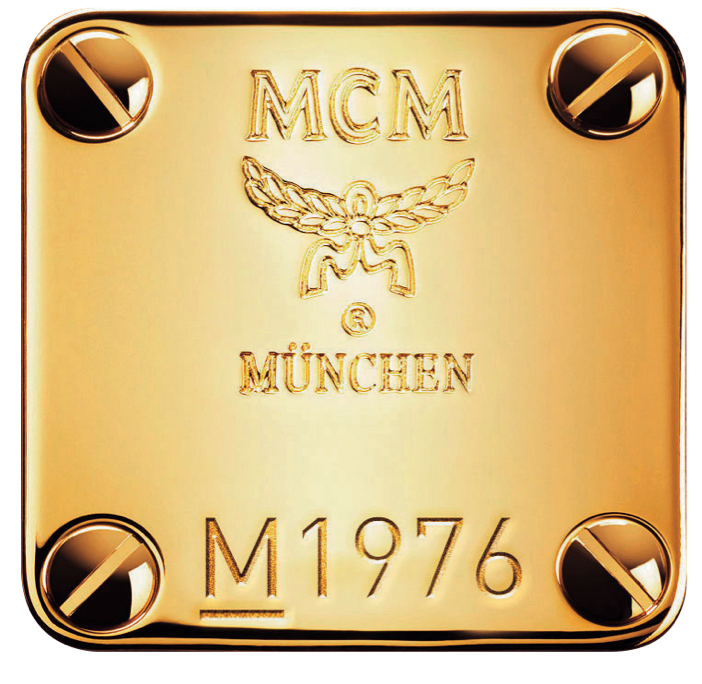 Logo Plate MCM original
