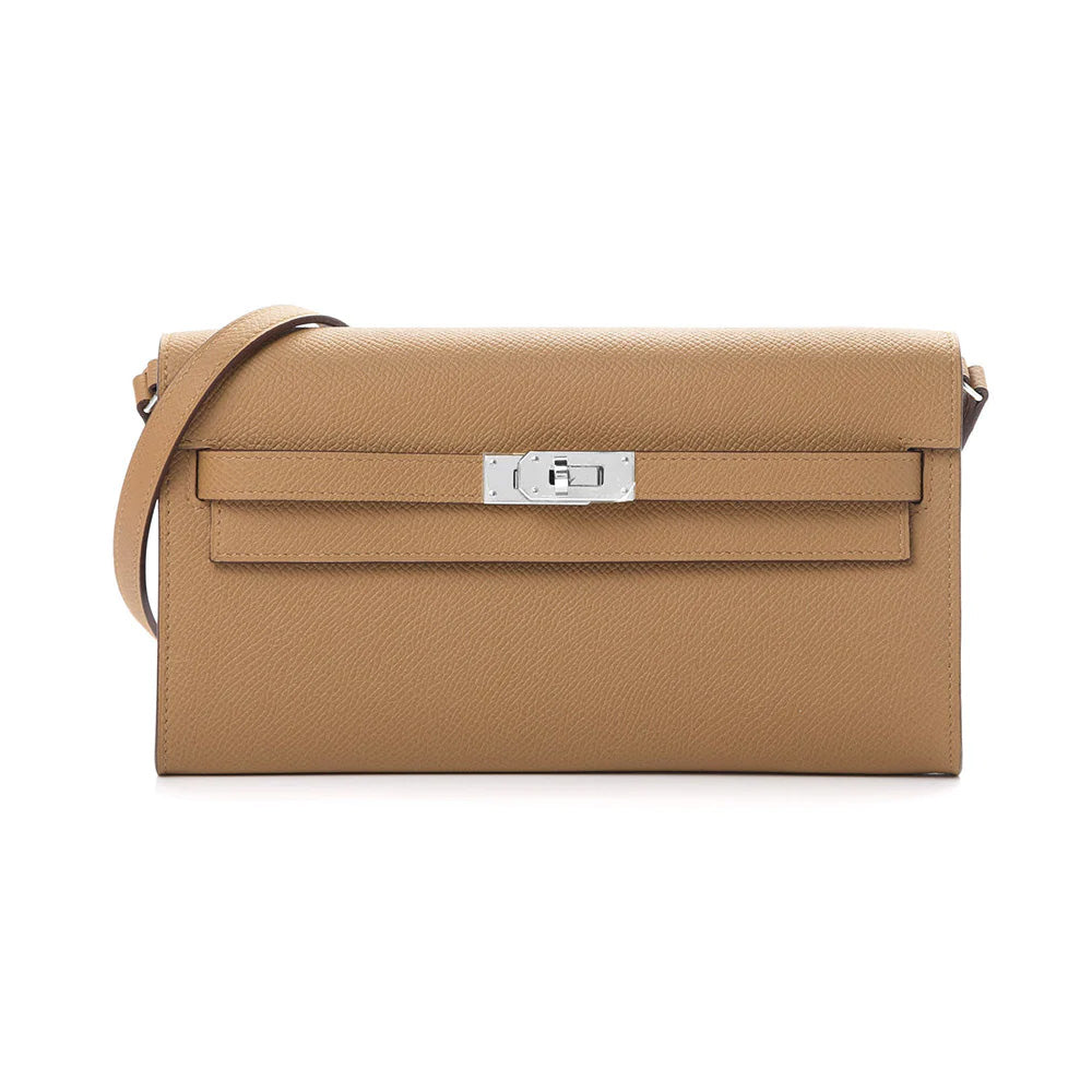 Hermes KTG Chai/Mauve Sylvestre Epsom Phw U