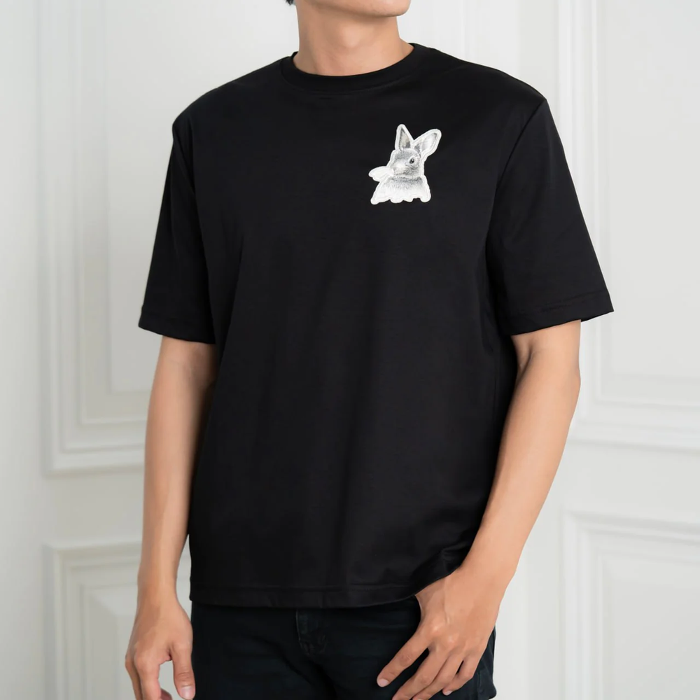Botanica Printed T-Shirt Black
