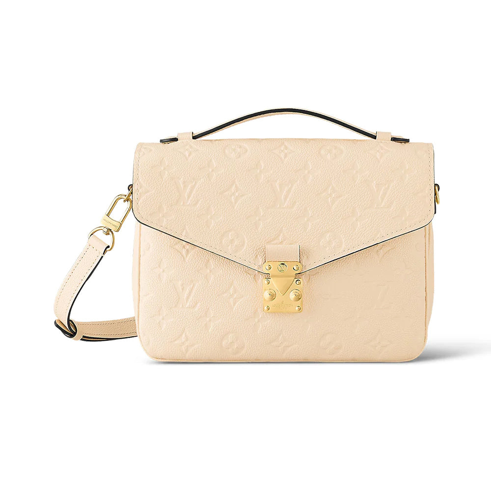 Louis Vuitton Pochette Métis Monogram Empriente Leather Ivory
