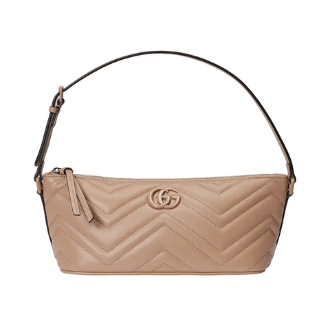 Gucci GG Marmont Shoulder Bag Rose Beige