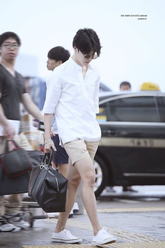 Airport Fashion Ala Jimin BTS