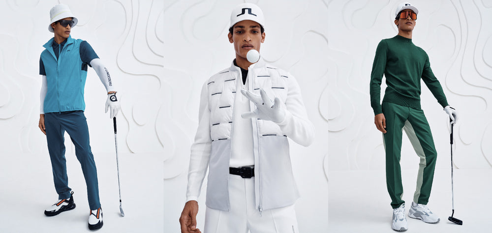 Produk fashion yang dijual oleh J. Lindeberg