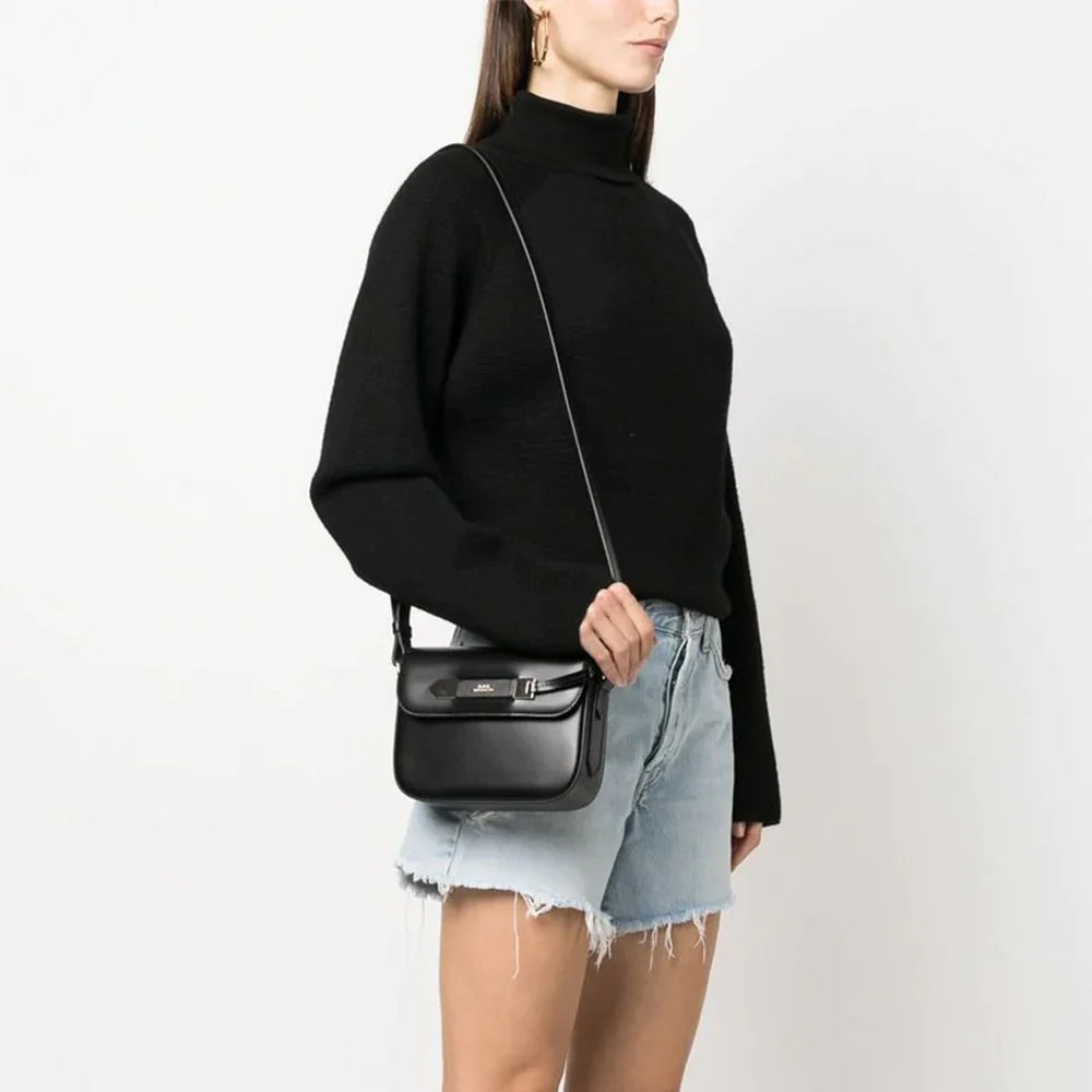 A.P.C Charlotte Crossbody Bag Mini Black