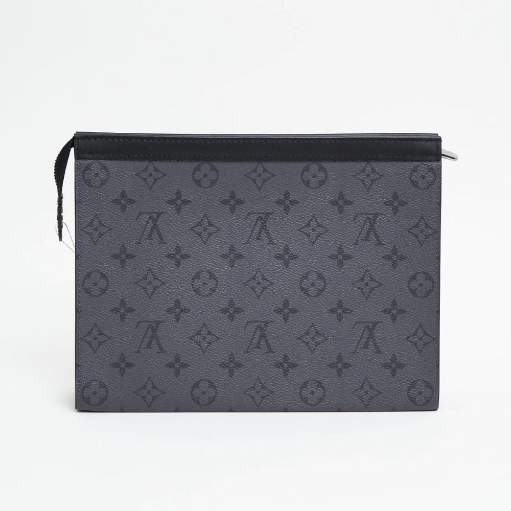 Louis Vuitton Pochette Voyage MM Monogram Eclipse Grey 