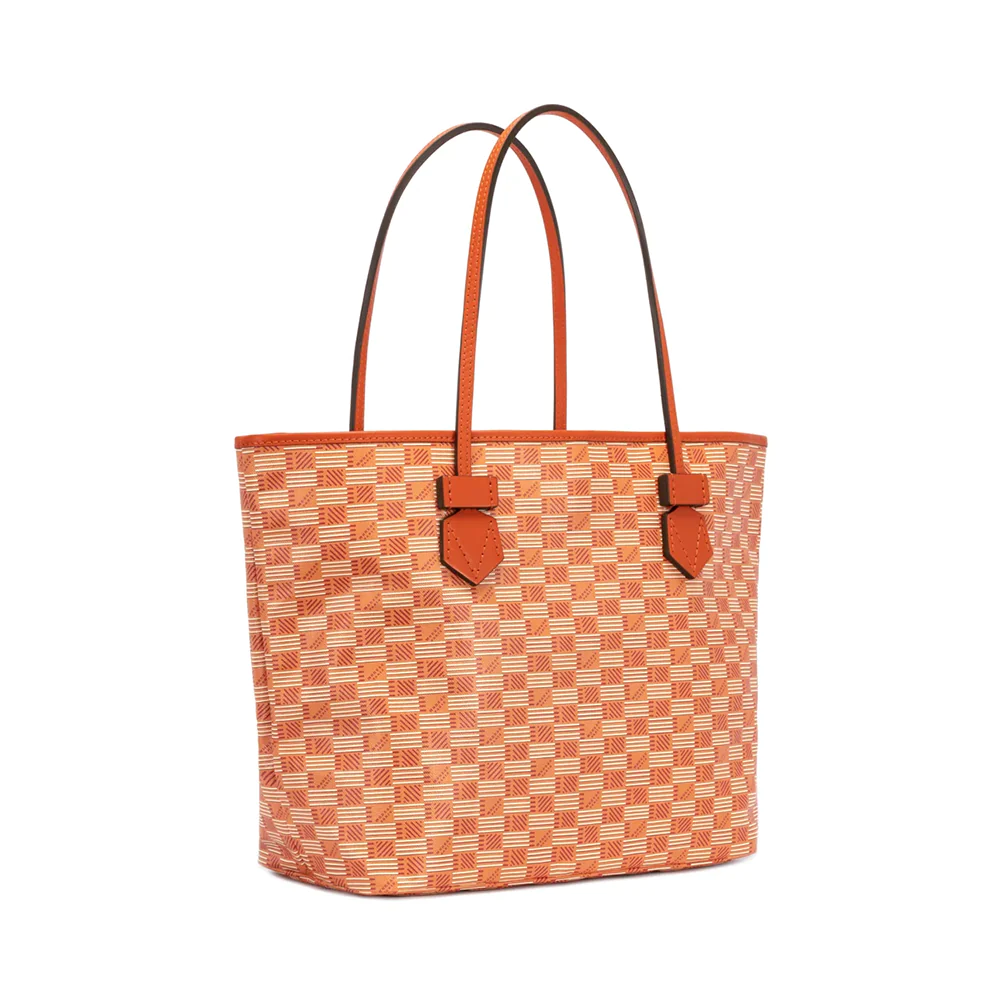 Moreau Paris Saint Tropez PM Tote Bag Orange Milk 
