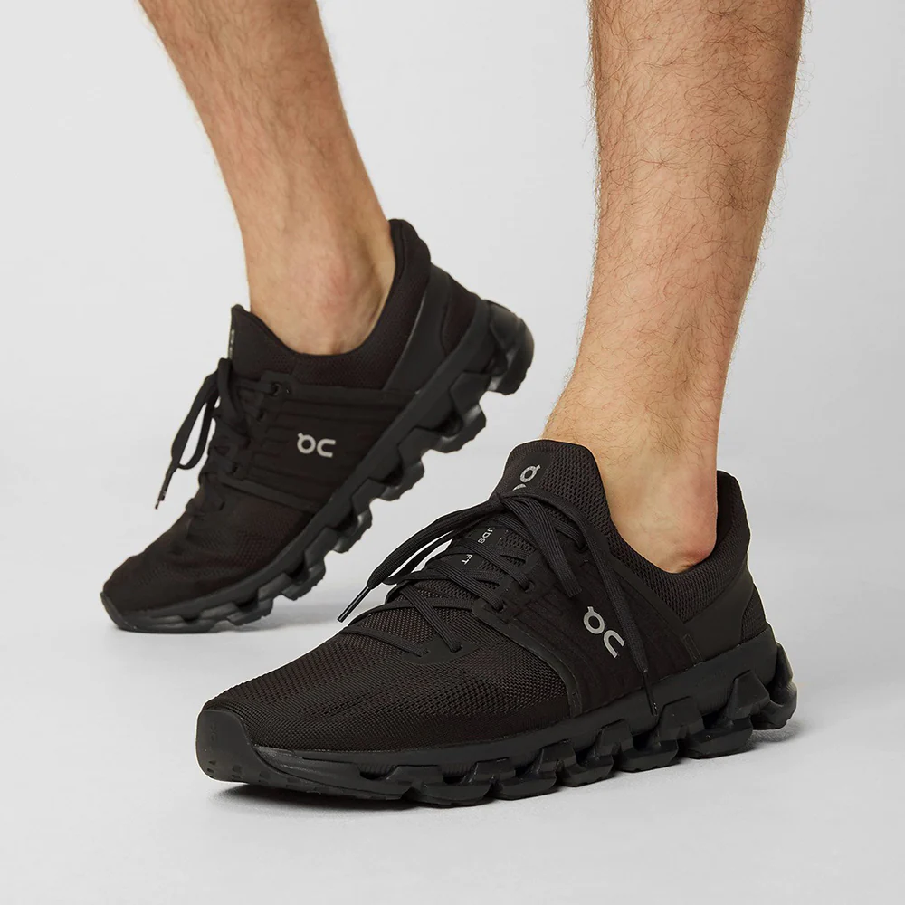 On Cloudswift 3 Ad Running Sneakers All Black Men