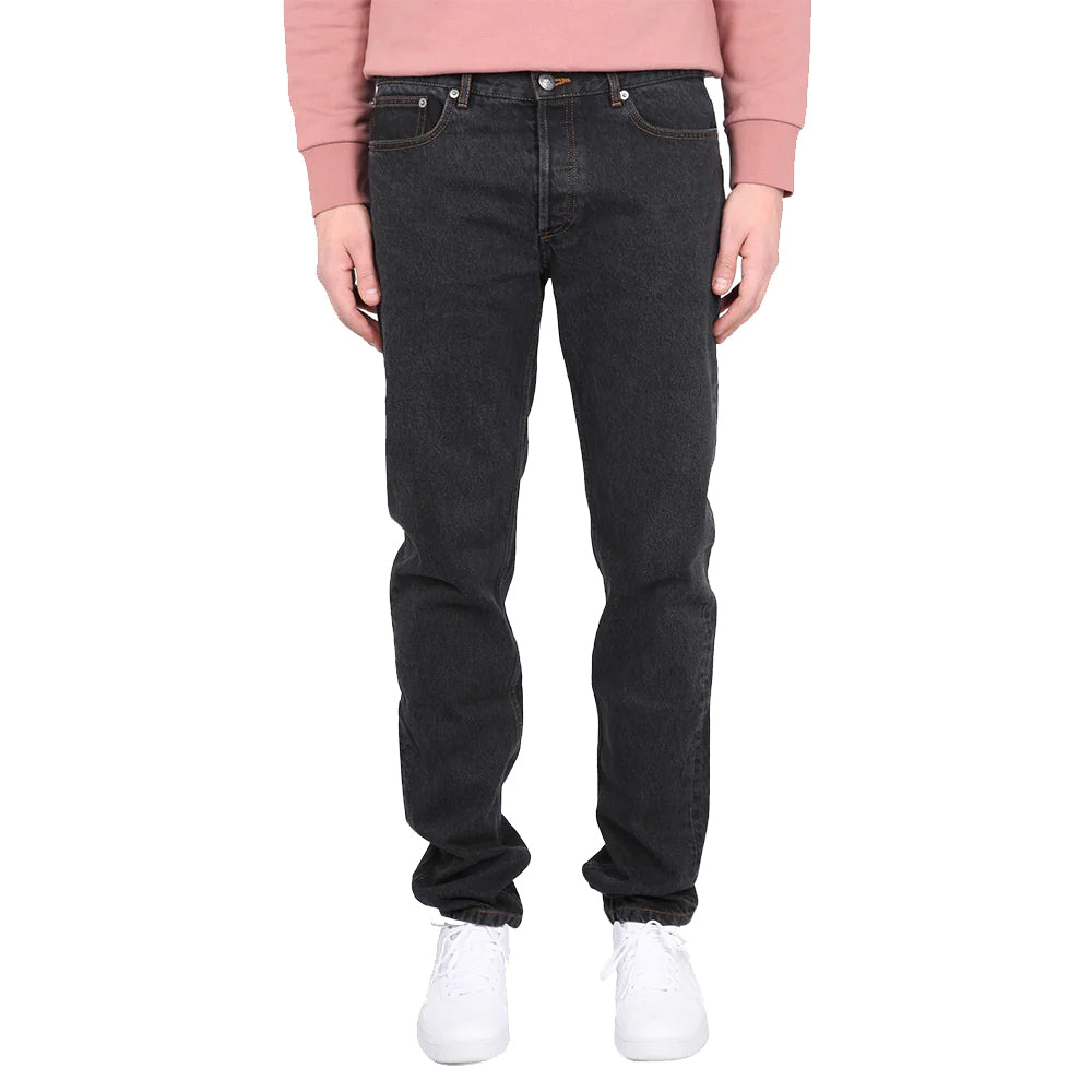 A.P.C Straight Leg Jeans Black Washed