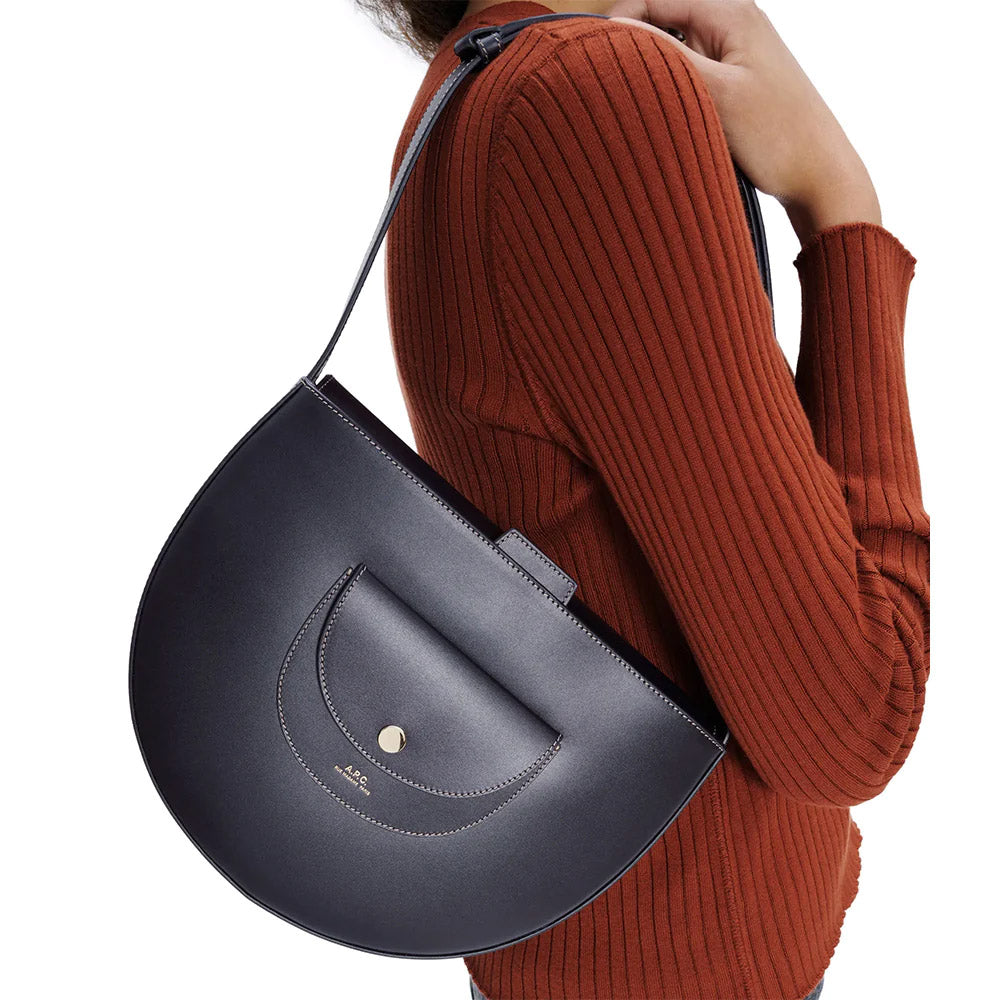 A.P.C Le Pocket Shoulder Bag Black
