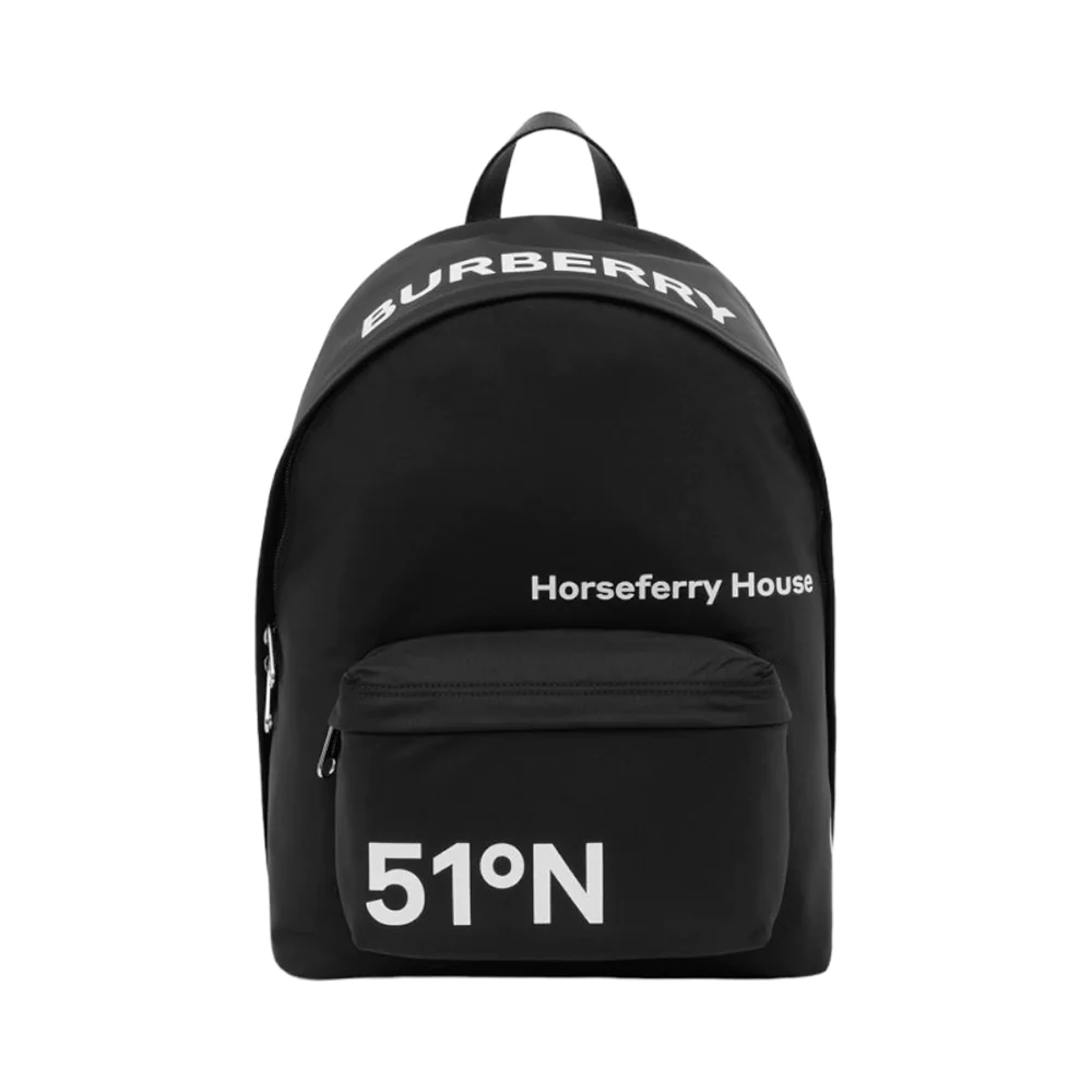 Burberry Coordinate Print Nylon Backpack