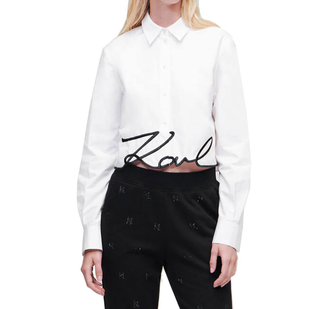 Cropped Shirt dari Karl Lagerfeld