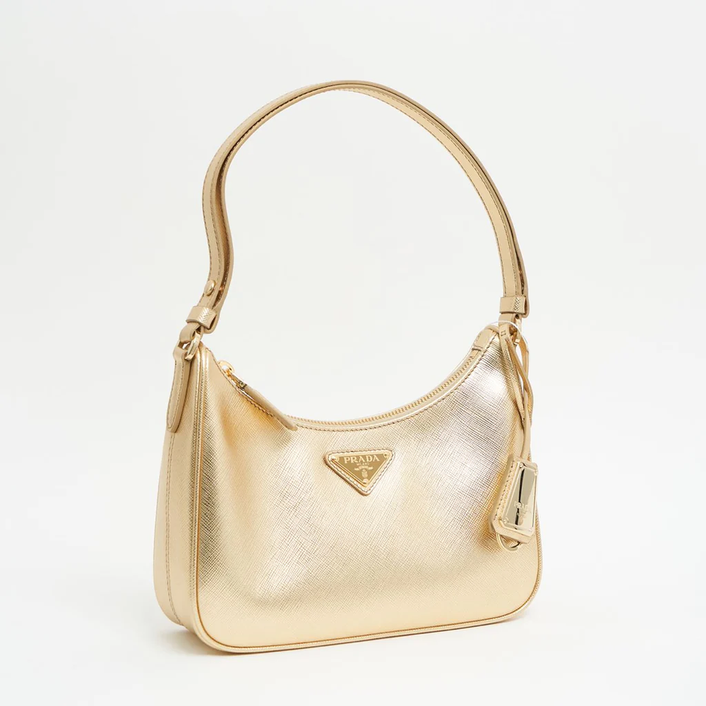 Prada Saffiano Leather Mini Shoulder Bag