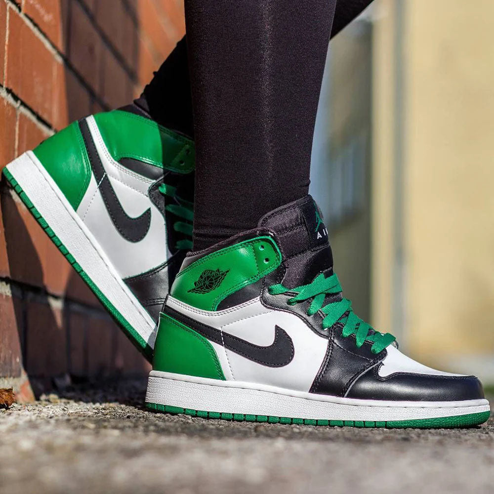 Air Jordan 1 High Lucky Green (GS) Women 