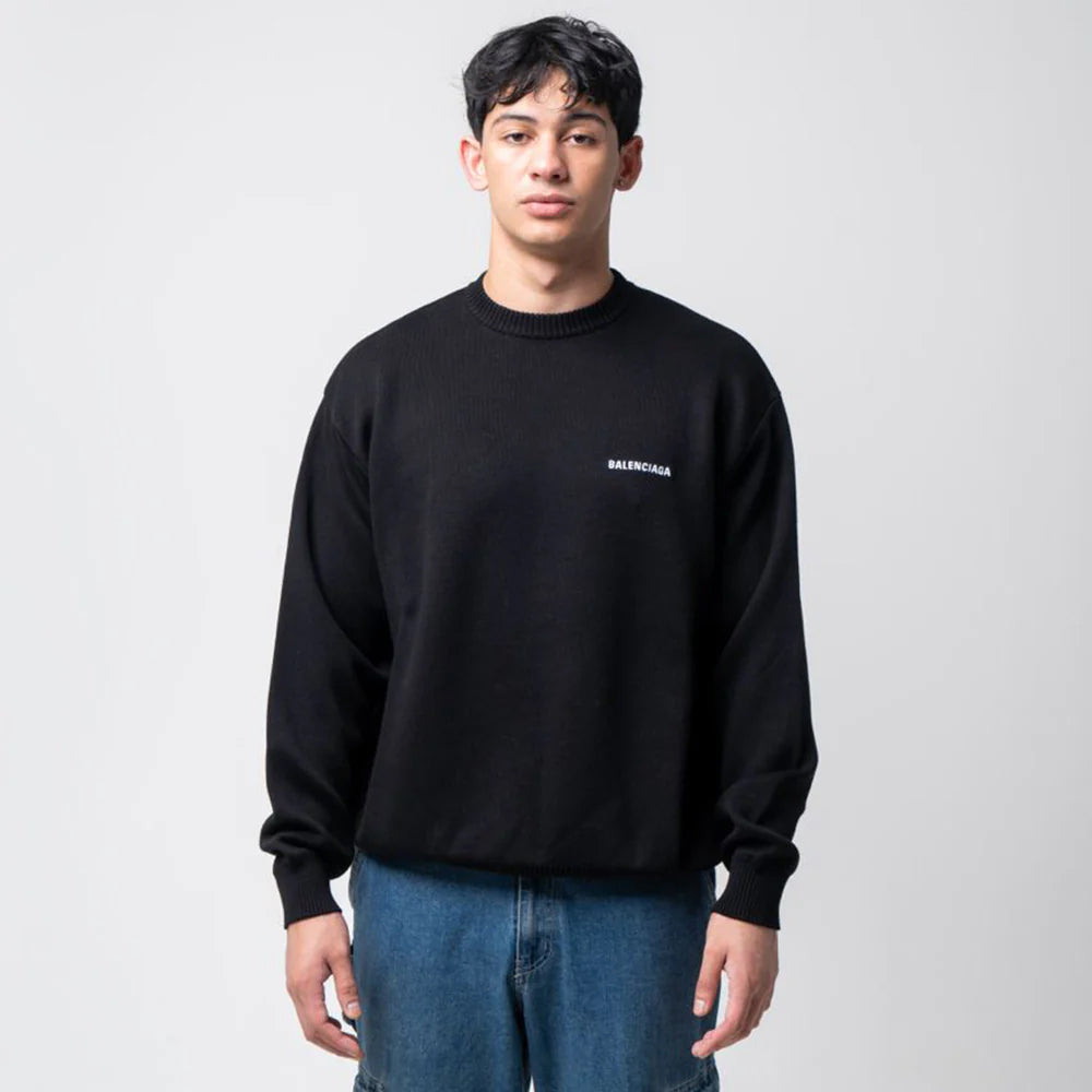 Balenciaga Political Campaign Sweater Black Men