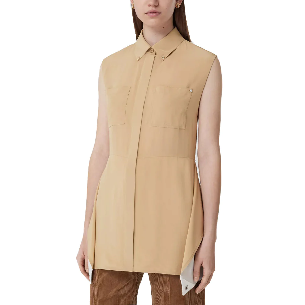 Lebih Nyaman Ngantor di Musim Panas dengan Sleeveless Shirt dari Burberry